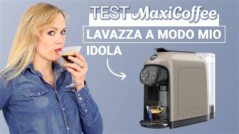 LAVAZZA A MODO MIO 900 IDOLA Machine à capsule Le Test MaxiCoffee