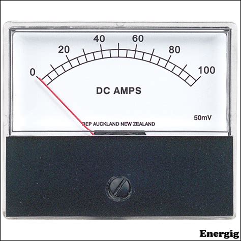 Bep Ammeter Analog Dc 0 100a External Shunt 100a 50mv