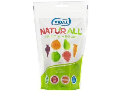 Gomas Vidal Naturall Fruitandveggie 180g Auchan