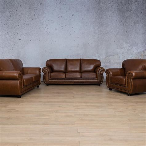 Isilo 321 Leather Sofa Suite Genuine Leather Sofa Leather Sofa