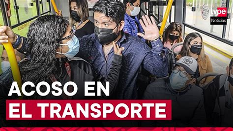 Acoso En El Transporte Público 7 De Cada 10 Mujeres Son Víctimas De Este Delito Youtube