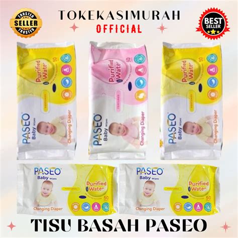 Jual Paseo Baby Tissue Purified Water Paseo Tissue Basah Changing