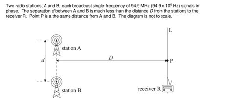 Answered Two Radio Stations A And B Each Bartleby