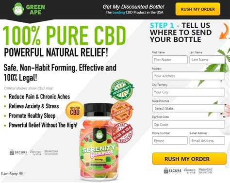 Green Ape Serenity Cbd Gummies Reviews Cost Quit Smoking Shark