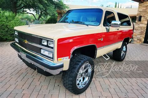 1988 Chevrolet K5 Blazer Custom Suv Vin 1gnev18k7jf183860 Classic Com