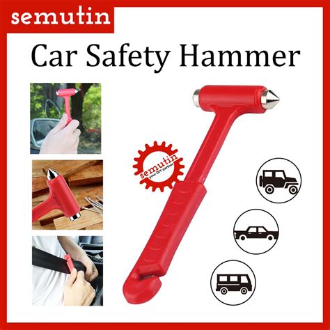 Jual Alat Bantu Pecah Kaca Palu Car Safety Hammer Bus Darurat