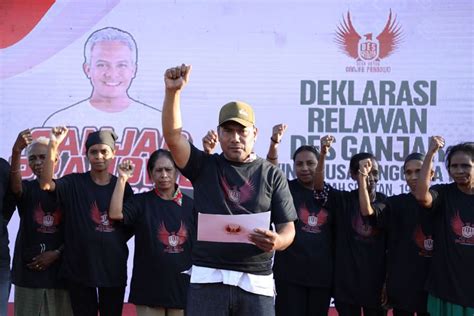 Ratusan Masyarakat Ntt Deklarasi Dukung Ganjar Presiden