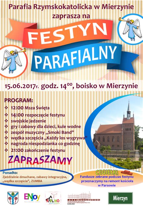 Festyn parafialny w Mierzynie Parafia Rzymskokatolicka pw Trójcy Świętej