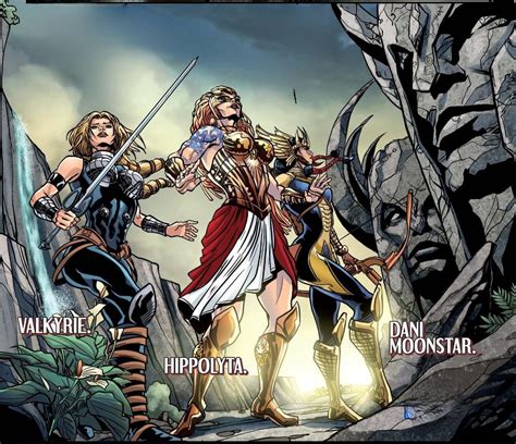 Oh Marvel Has Their Own Hippolyta Fearless Defenders 2013 Rmarvel