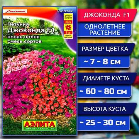 Петунии Агрофирма Аэлита ДЖОКОНДА - купить по выгодным ценам в интернет ...