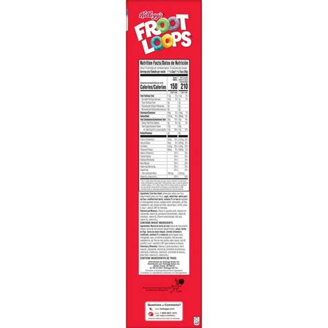 Froot Loops Nutrition Label Home Alqu