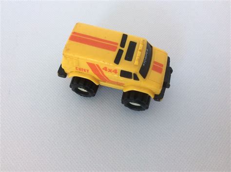 VINTAGE SCHAPER YELLOW CHEVY STOMPER 4 X 4 VAN EBay