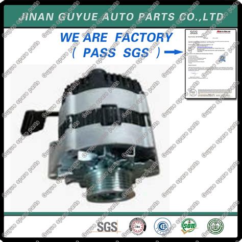 Sinotruk Spare Parts HOWO Truck Engine Spare Parts 1540W Alternator