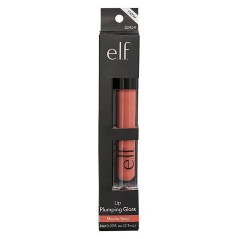 E L F Lip Plumping Gloss Mocha Twist Make Up Superdrug