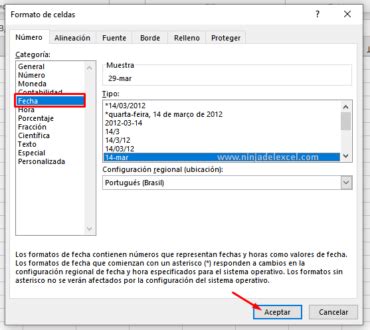 Formatear Fechas en la Tabla Dinámica paso a paso Ninja del Excel