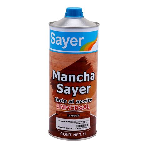 TINTA AL ACEITE SAYER PARA MADERA MAPLE 1 L The Home Depot México