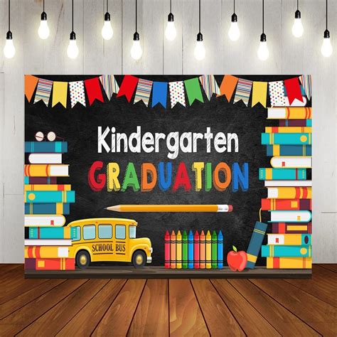 Lofaris Kindergarten Graduation Party Backdrop 7x5ft India Ubuy