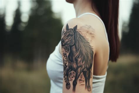 Horse Tattoo Meaning and Symbolism: Fully Decoded - TattooClue.com