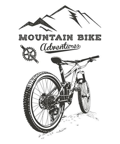 Mountain Bike Vector