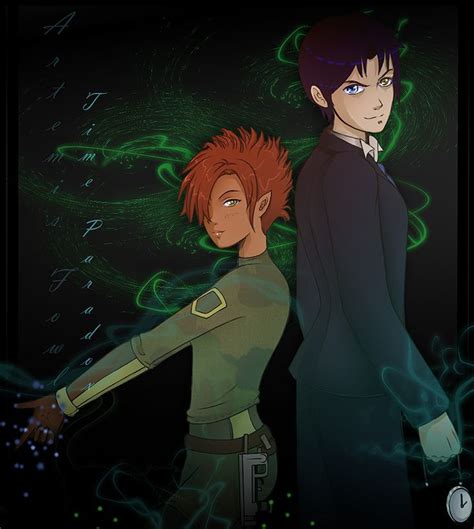 Artemis Fowl Fan Art Artemis Fowl And Holly Artemis Fowl Artemis