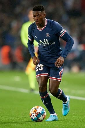 Nuno Mendes Psg Action During Uefa Editorial Stock Photo - Stock Image ...