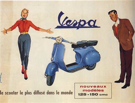 Manifesto Pubblicitario Vintage Per La Vespa Anni 50 60 Artribune