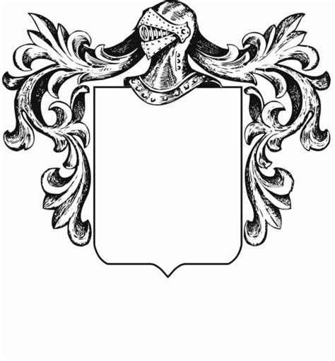 Coat Of Arms Blank - ClipArt Best