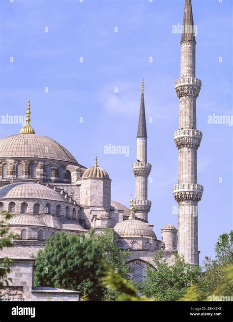 Sultan Ahmed Mosque Blue Mosque From Sultan Ahmet Park Fatih