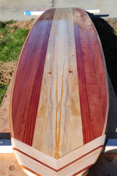 bretts hollow wooden surfboard  wood whisperer