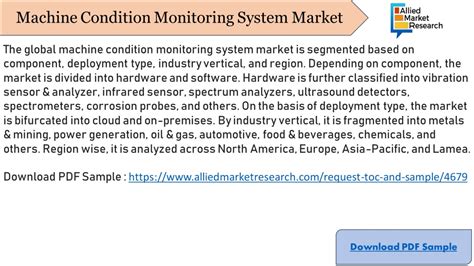 Ppt Machine Condition Monitoring System Market Powerpoint