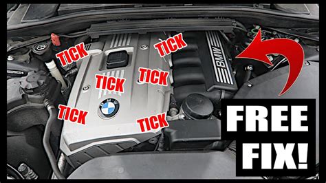 Engine Ticking Tapping Noise How To Fix Engine Ticking Noise For Free