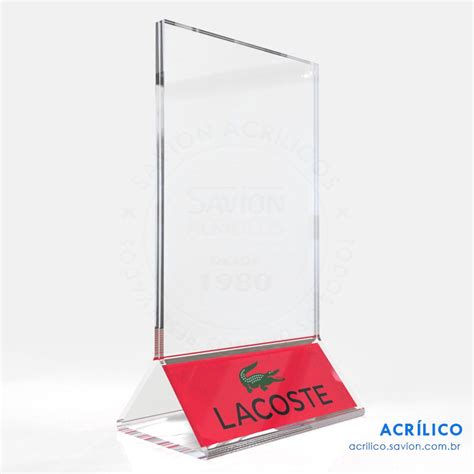 Dy106 Display Personalizado Com Logo Sob Medida Savion Acrilicos