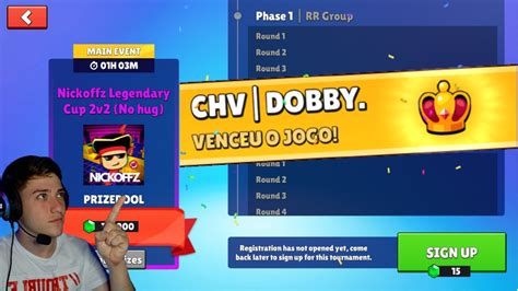 Jogando Stumble Guys De Cria Zerando Block Dash Jogando Torneio