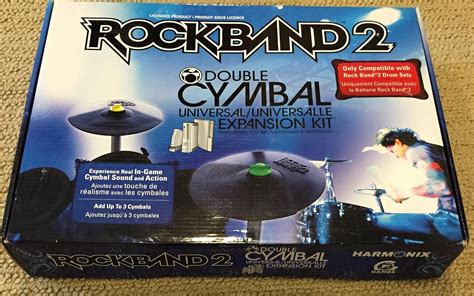 Mad Catz Rock Band 2 Double Cymbal Expansion Kit Volante Mando