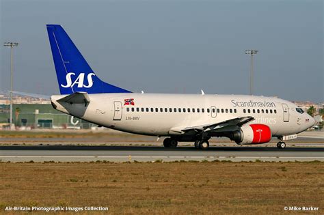 Boeing 737 505 LN BRV 25791 Scandinavian Airlines System SK SAS