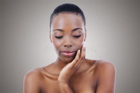 Her Smile Lights Up The Room Portrait Of A Beautiful African American