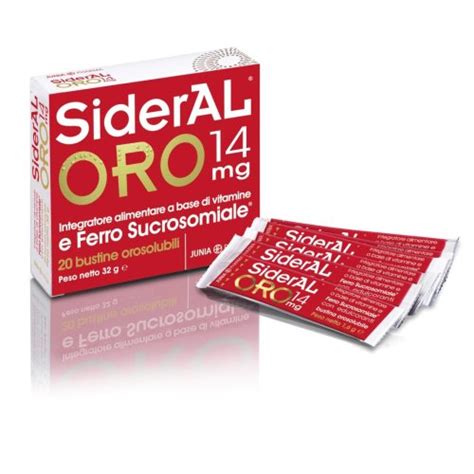 SiderAL Oro 14 Junia Pharma 20 Orosoluble Sticks Loreto Pharmacy