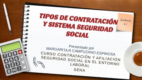 Presentación Interactiva Sobre Los Tipos De Contratación Y Afiliación