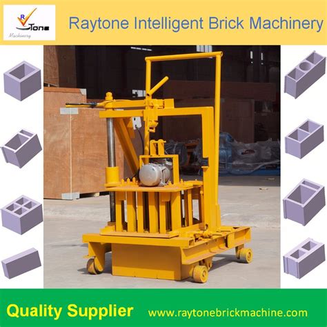 Qt40 3c Small Manual Brick Making Machine Manual Brick Making Machine