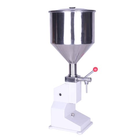 5 50ml Manual Food Filling Machine Hand Pressure For Shampoo Cosmetic