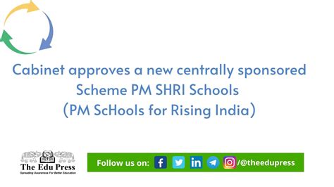 Scheme Of Pm Shri Schools Features And Methodology