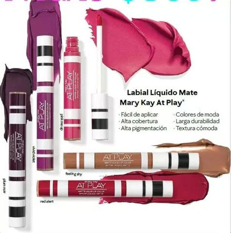 Labial Liquido Mate De Larga Duraci N Mary Kay At Play Promo Meses