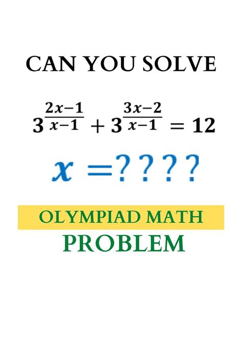 Solving A Nice Exponential Equation From Japan A MATHS Math Methods