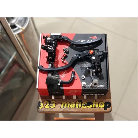 Jual Master Rem Ktc Racing Universal Matic Kopling Full Set Dudukan Cnc