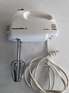 Proctor Silex Speed Hand Mixer White Ebay