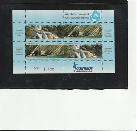 Costa Rica Ano Internacional Del Planeta Pair Mnh Central South