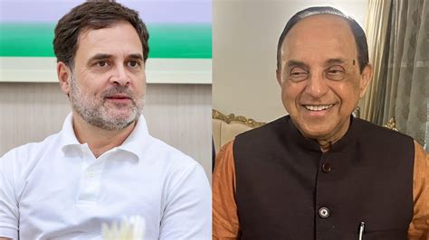 Subramanian Swamy Moves Delhi High Court Over Citizenship Of Rahul Gandhi