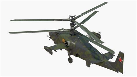 3d 4k Attack Helicopter Ka52 Black Shark Hokum Turbosquid 2033748