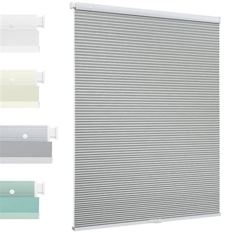 MiLin No Drill Cellular Shades - Cordless Cellular Blinds No Tools for