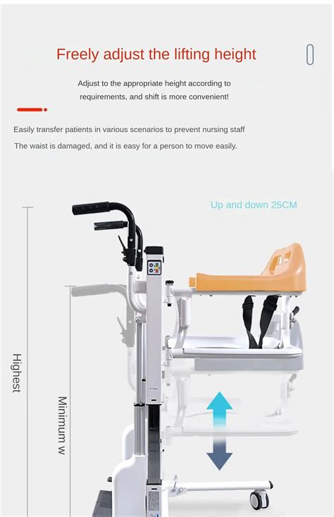 Lift Paralyzed Elderly Care Machine Multifunctional Hydraulic Electric